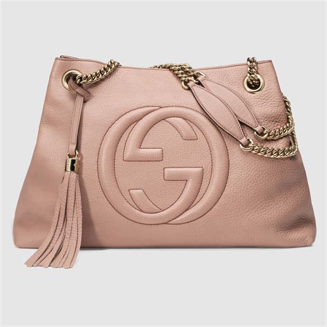 gucci soho shoulder bag pink